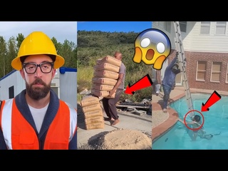 the best wounds of the construction site compilation 10 - [engineer reaction]