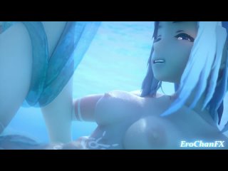 tentacles are crushed by the pussies of their pussies are fertilized